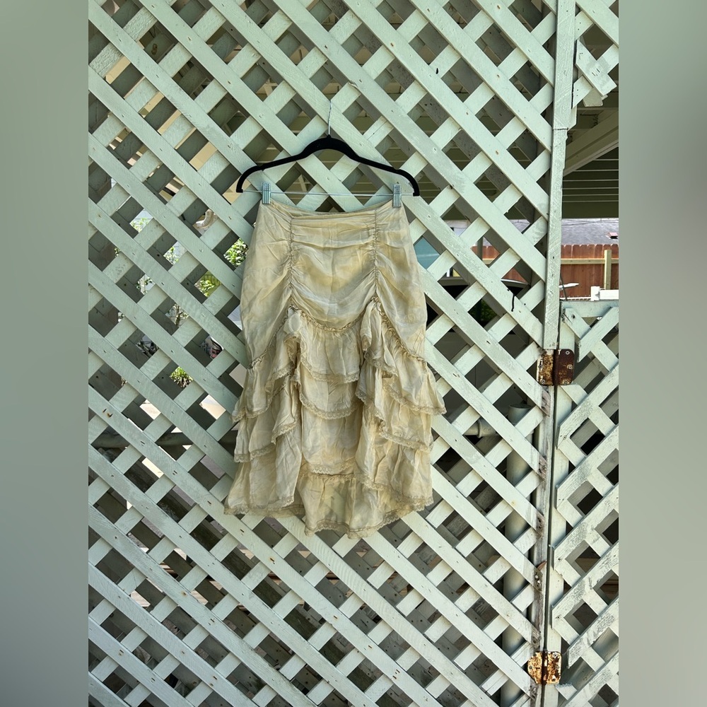 Free people Calliope Ruffle Midi Skirt - Picture 8 of 10